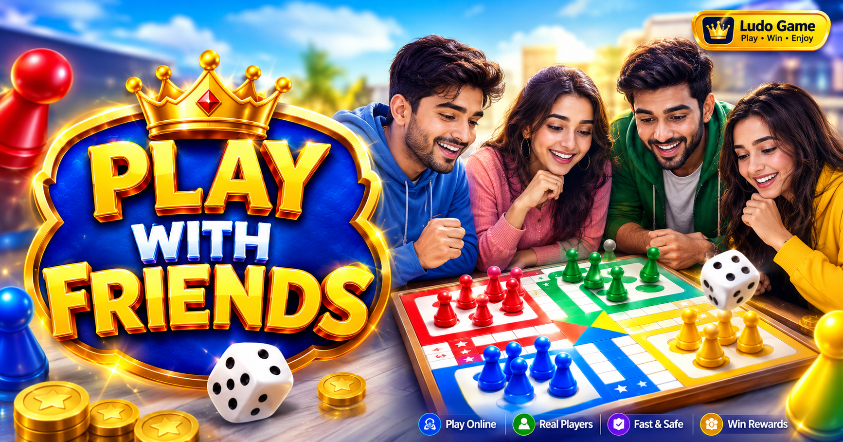 Play Friends Battle